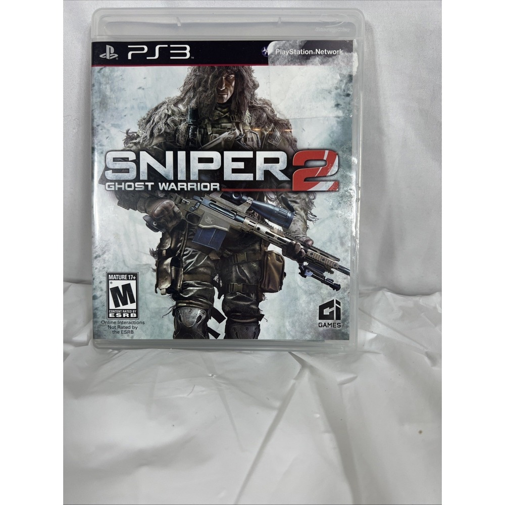 Sniper: Ghost Warrior‎ 2 Sony PlayStation 3 PS3 Game Complete With Manual